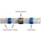 Electriduct Butt Splice Wire Connector, 20 AWG Max, Red, Modified Polyolefin Insulation HS-HP-SS-20-RD-25 - alternate 3